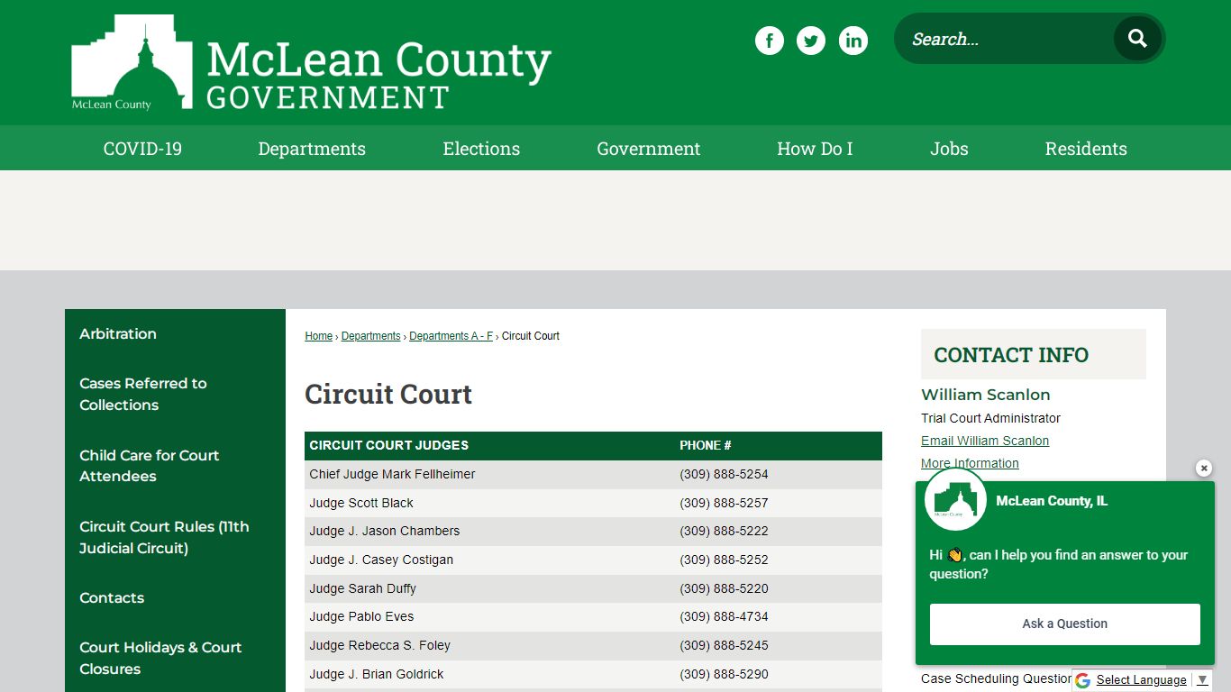 Circuit Court | McLean County, IL - Official Website